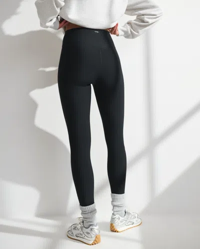 Abercrombie & Fitch Ypb Sculptlux 7/8-length Legging In Black