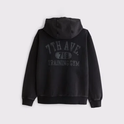 Abercrombie & Fitch Ypb Neoknit Max Popover In Black