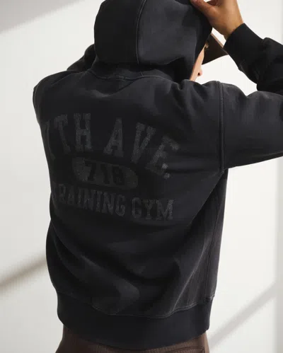 Abercrombie & Fitch Ypb Neoknit Max Popover In Black