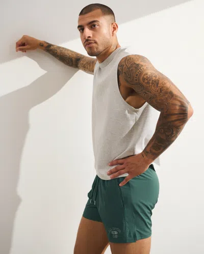 Abercrombie & Fitch Ypb Motiontek Unlined Training Short In Green