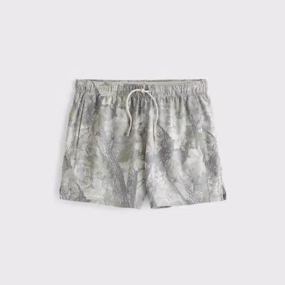 Abercrombie & Fitch Ypb Motiontek Unlined Training Short In Black