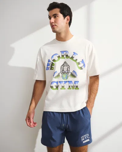 Abercrombie & Fitch Ypb Motiontek Unlined Training Short In Blue