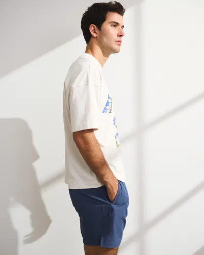 Abercrombie & Fitch Ypb Motiontek Unlined Training Short In Blue