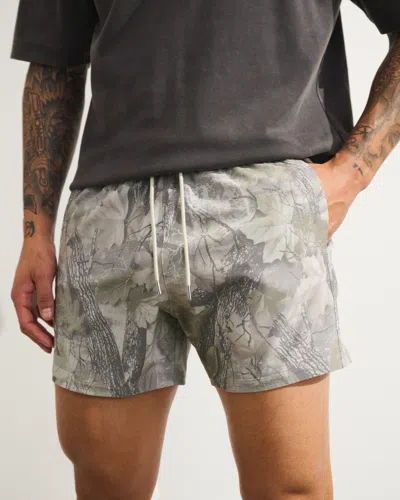 Abercrombie & Fitch Ypb Motiontek Unlined Training Short In Black