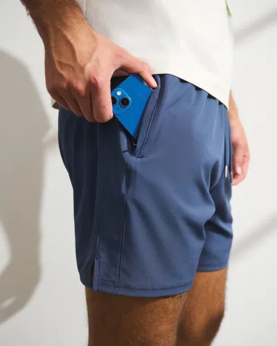 Abercrombie & Fitch Ypb Motiontek Unlined Training Short In Blue