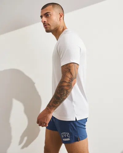 Abercrombie & Fitch Ypb Motiontek Unlined Training Short In Blue