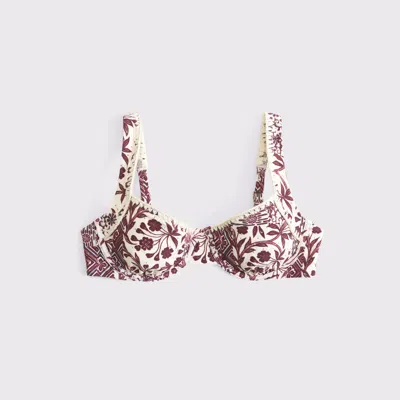 Abercrombie & Fitch Wide Strap Underwire Bikini Top
