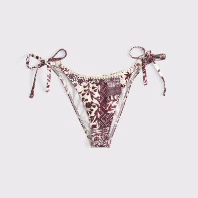 Abercrombie & Fitch Low Rise Tie-side Cheeky Bottom