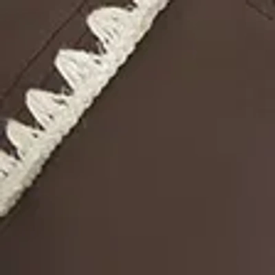 Abercrombie & Fitch Wide Strap Underwire Bikini Top In Brown