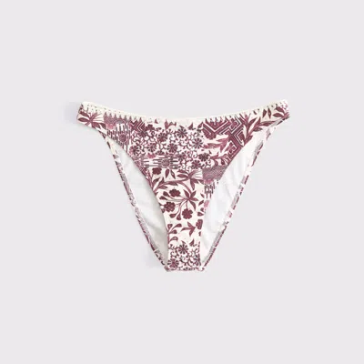 Abercrombie & Fitch Mid Rise High-leg Moderate Bottom