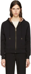 BURBERRY Black Check Hoodie