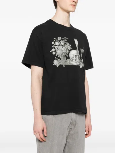 Melt Graphic-print T-shirt In Black