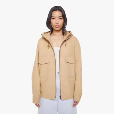 Mother The Light Drizzle Take A Raincheck Jacket In Neutral