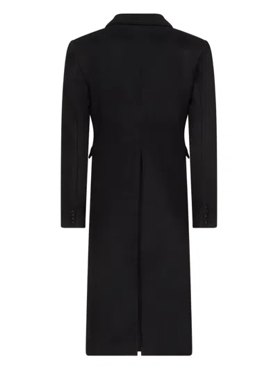 Ludovic De Saint Sernin Buttoned Coat In Black