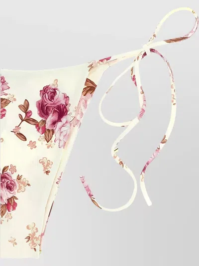 Magda Butrym Re26 Swim Briefs Low Rise Ties Floral In Multi
