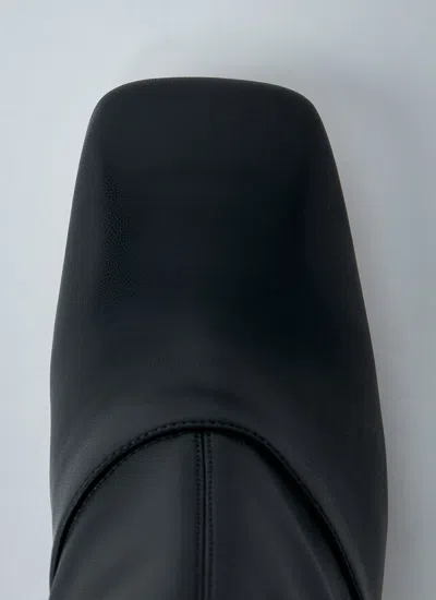 Chloé Janis 80 Over-the-knee Leather Boots In Black