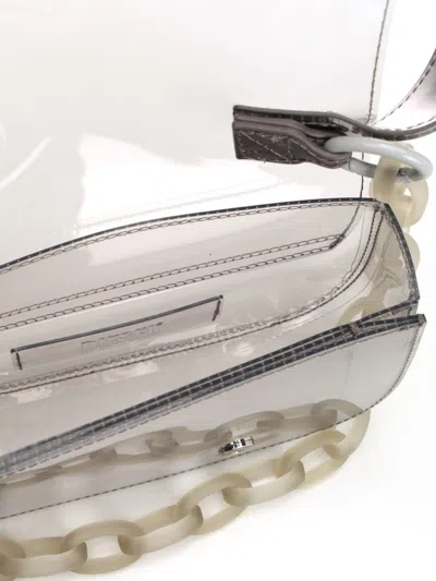 Diesel Plastic Shoulder Bag Shoulder Bags Orange In Multi