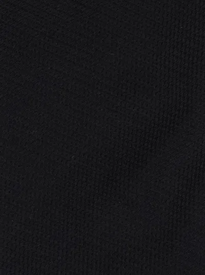 Dsquared2 Men Black Tie With Rear Tie Closure In Silk Man In Blue