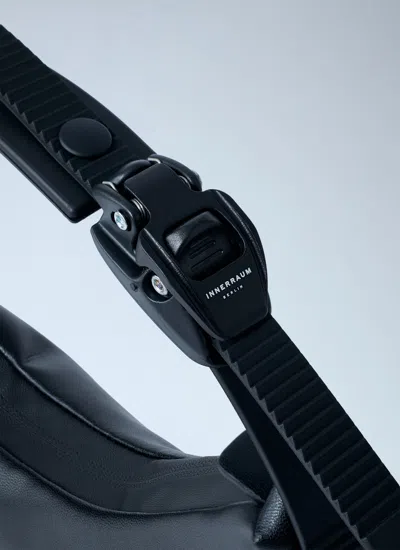 Innerraum Men Object Hm0 Half Moon Shoulder Bag In Black