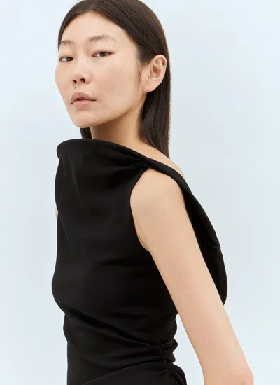 Jacquemus Women La Mini Robe Bordo Dress In Black