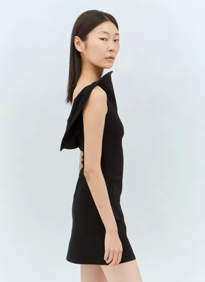 Jacquemus Women La Mini Robe Bordo Dress In Black