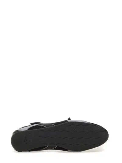Attico The  Ballerina Flat "floor 1" In Black