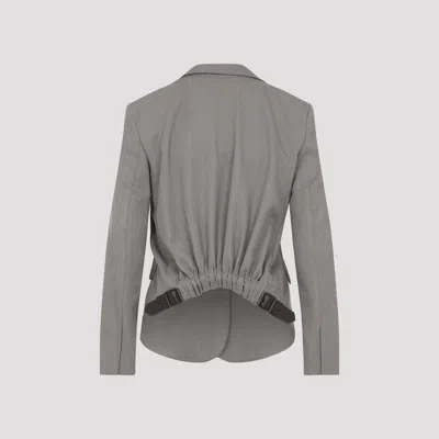 Loewe Tailored Jacket In Gray
