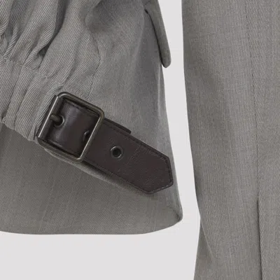 Loewe Tailored Jacket In Gray