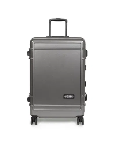 Eastpak Brushed Metal E Resist'r Cabin Small Hard-shell Polycarbonate Suitcase 55cm