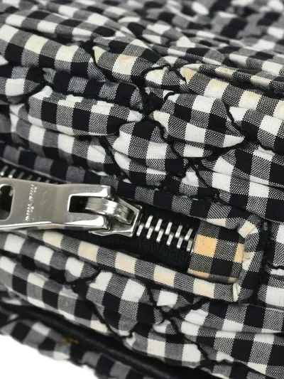 Pre-owned Miu Miu 2010s Matelasse Chain Shoulder Bag In Black