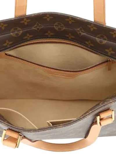 Pre-owned Louis Vuitton 2002 Monogram Luco Tote Bag In Brown