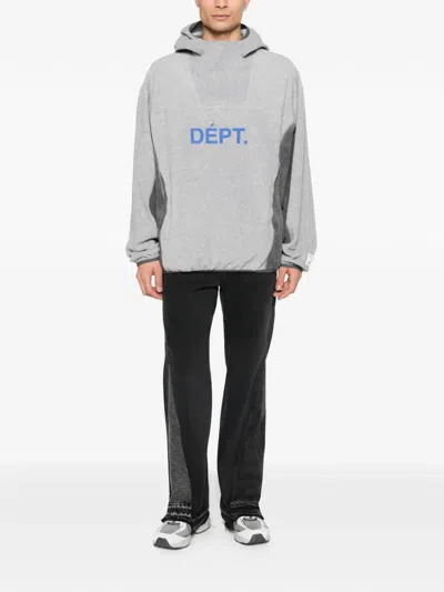 Gallery Dept. Logo Hoodie In Gray