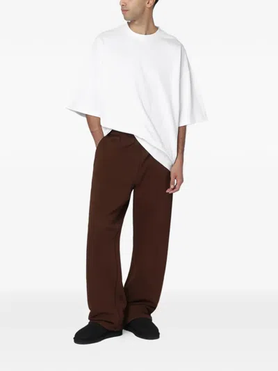 Entire Studios Regular Trousers In Brown