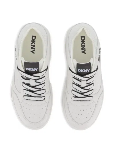 Dkny Logo-print Sneakers In Multi