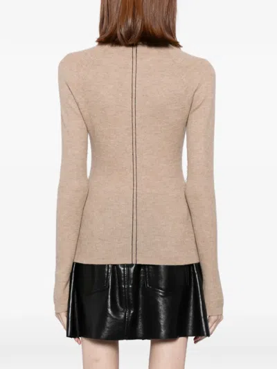 Cuddleup Cashmere Top In Neutral