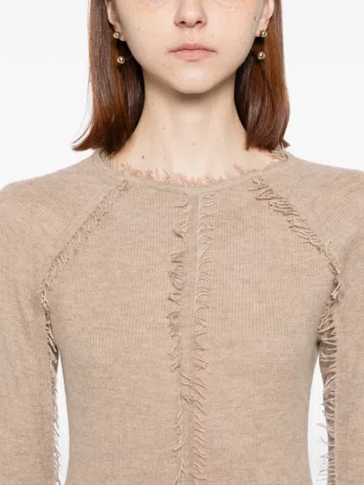 Cuddleup Cashmere Top In Neutral