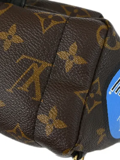 Pre-owned Louis Vuitton 2016 Mini Monogram Backpack In Brown