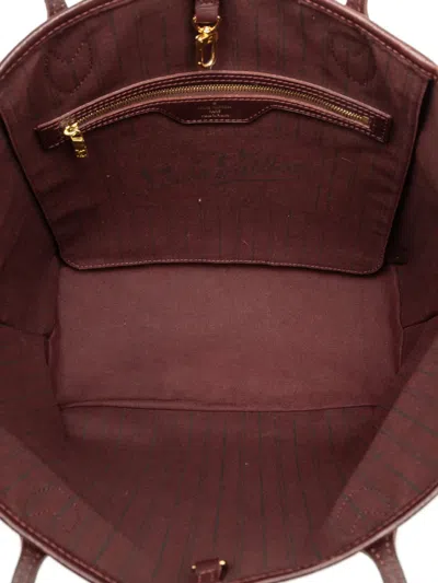 Pre-owned Louis Vuitton 2012 Monogram Idylle Neverfull Mm Tote Bag In Neutral