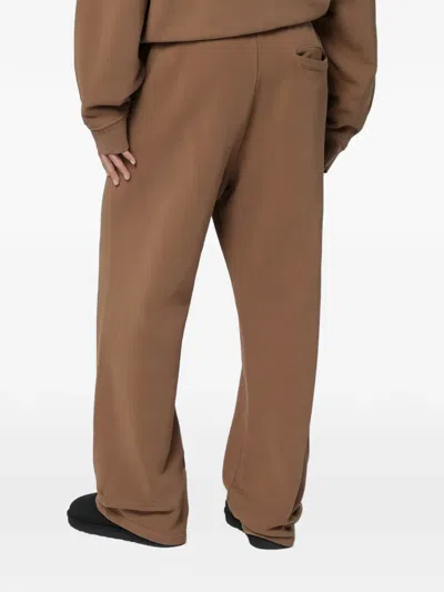 Entire Studios Mens Dune Straight-leg Relaxed-fit Cotton Jogging Bottoms Xl In Brown