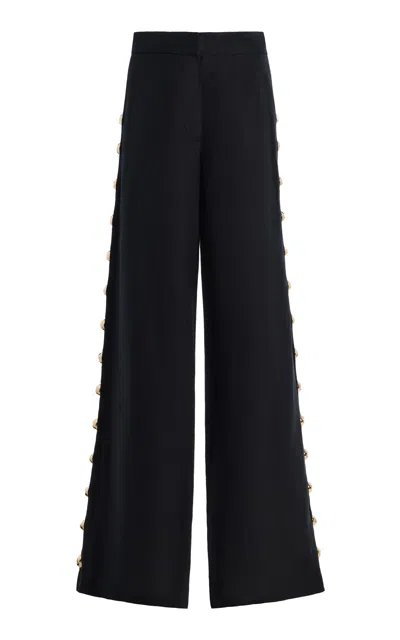 Simkhai Amelia High Rise Straight Leg In Black