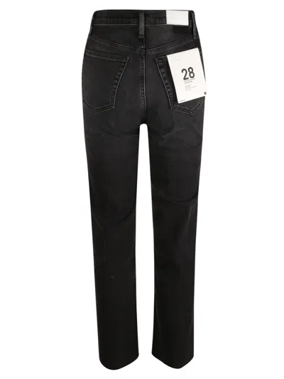 Re/done Jeans In Black