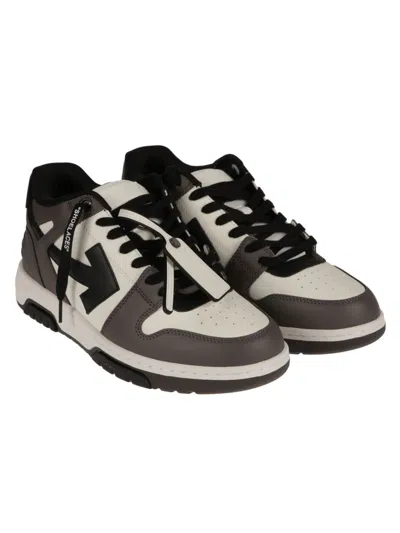 Off-white Sneakers In Brown