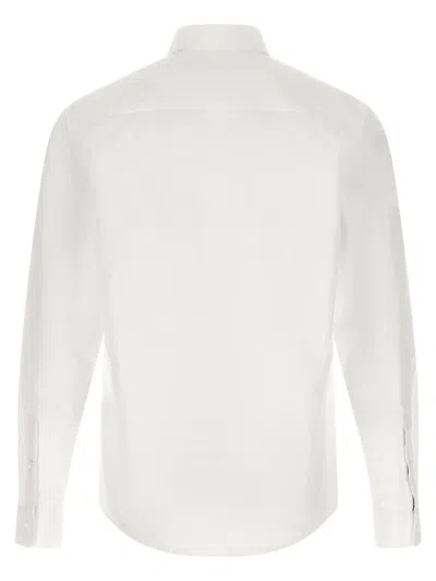 Burberry White Poplin Shirt In White
