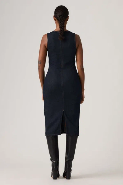 Levi's Column Dress In Blue