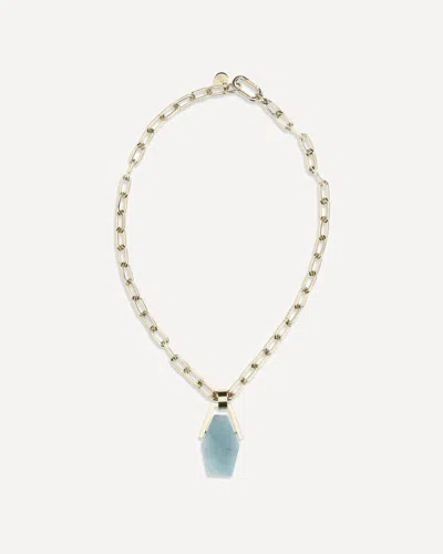 La Doublej Portal Chain Necklace In Blue