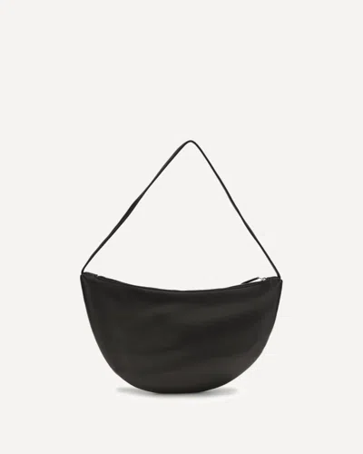 The Row Small Izzy Shoulder Bag In Black