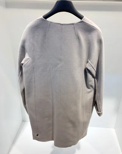 Weekend Max Mara Long Sleeve Coat In Blue