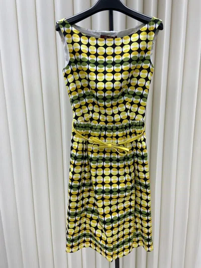 Max Mara Sleeveless Dress In Multi