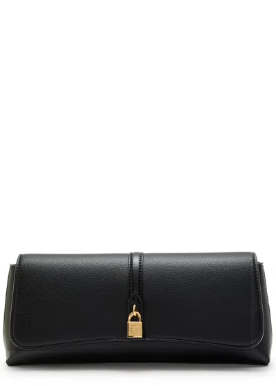 Stella Mccartney Womens Black Ryder Pochette Faux-leather Shoulder Bag