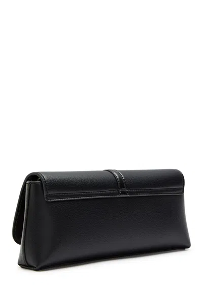 Stella Mccartney Womens Black Ryder Pochette Faux-leather Shoulder Bag